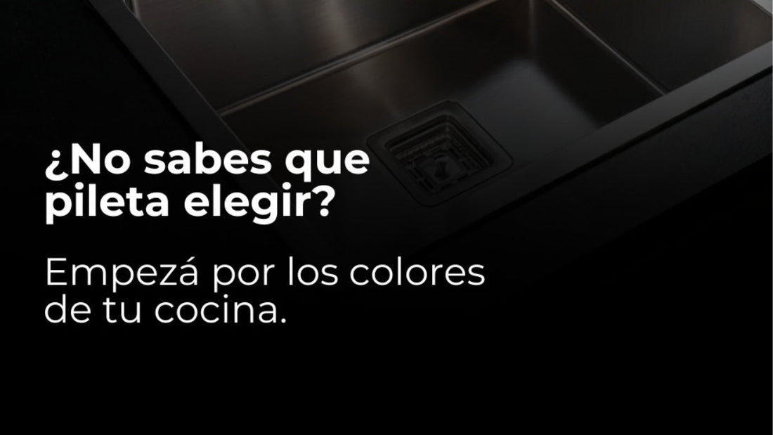 Cómo elegir la pileta ideal según el estilo de tu cocina